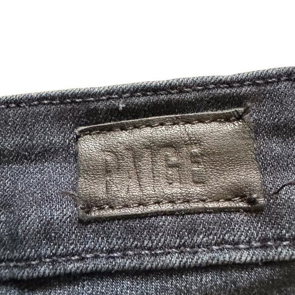 Paige Jeans Women's Sz 31 Blue Verdugo Ankle Skinny Stretch Mid Rise Preppy - Picture 11 of 12